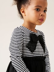 Angel & Rocket Black Carrie Bow Tutu Dress - Image 4 of 8
