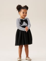 Angel & Rocket Black Carrie Bow Tutu Dress - Image 5 of 8