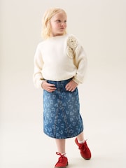 Angel & Rocket Natural Mila Corsage Jumper - Image 3 of 4