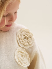 Angel & Rocket Natural Mila Corsage Jumper - Image 4 of 4