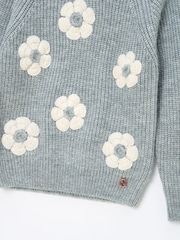 Angel & Rocket Rumi Embellished Flower Jumper - Imagen 9 de 9