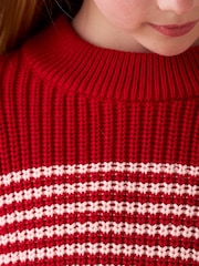 Angel & Rocket Red Georgia Stripe Jumper - Image 4 of 5