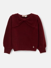 Angel & Rocket Red Ivy Bow Collar Jumper - Image 5 of 7