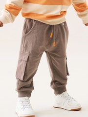 Angel & Rocket Natural Mini Damian Cut and Sew Cargo Joggers - Image 1 of 7