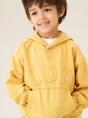 Angel & Rocket Gold Oversized Micah Graphic Print Hoodie - Image 2 of 7