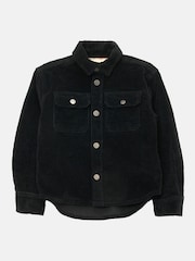 Angel & Rocket Black Theo Cord Shirt - Image 5 of 7