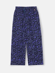 Angel & Rocket Blue Robyn Leopard Print Trousers - Image 4 of 6