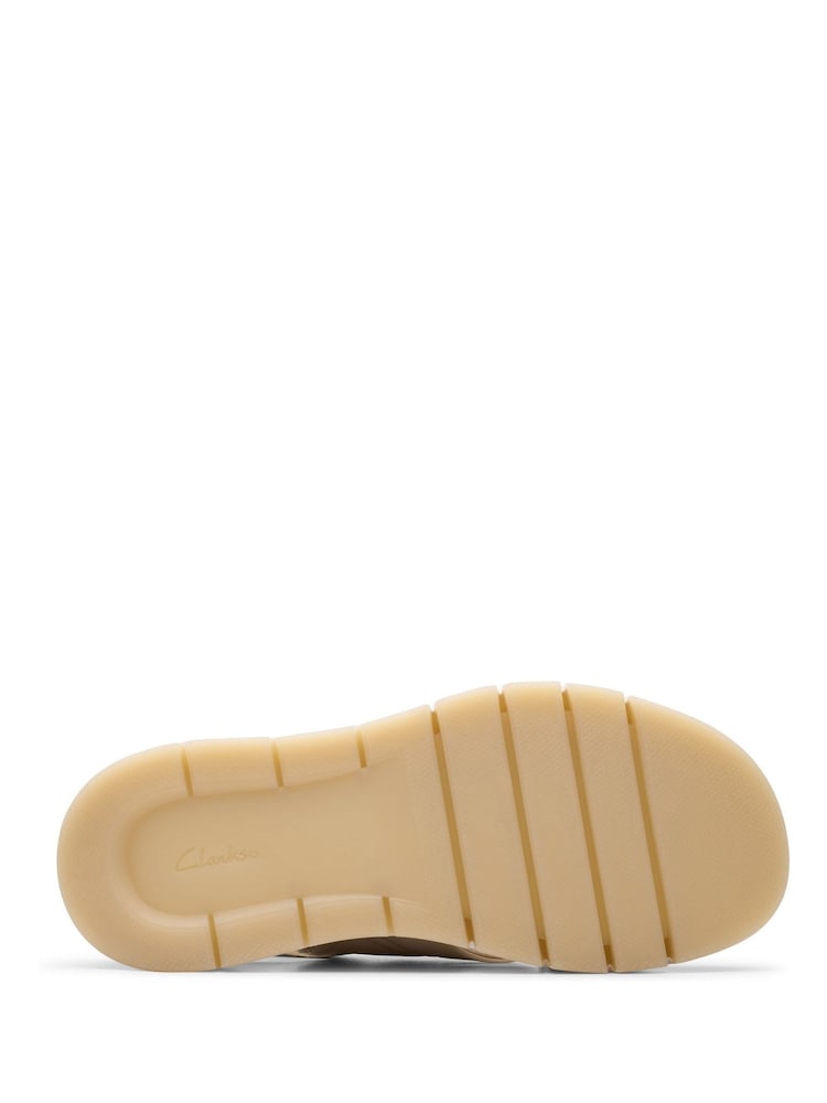 Clarks Cream Tuscan Cross Sandals - Image 7 of 7