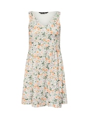 Vestido PixieGirl Petite com estampa floral Print - Imagem 1 de 1