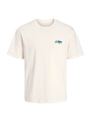 JACK & JONES White Short Sleeve Back Graphic Print T-Shirt - Image 6 of 7