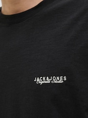 JACK & JONES Black Short Sleeve Aztec Back Print Graphic Print T-Shirt - Image 4 of 5