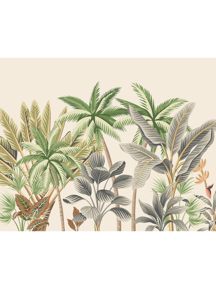 Origin Murals Natural Tropical Palm Trees 2.8m x 3.5m Wall Mural - Image 2 of 2