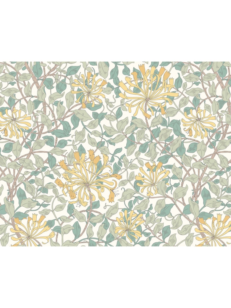 Origin Murals Seafoam Honeysuckle 2.8m x 3.5m Wall Mural - Image 3 of 3