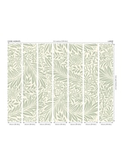 Origin Murals Sage Green Trailing Ferns 2.8m x 3.5m Wall Mural - Image 4 of 4