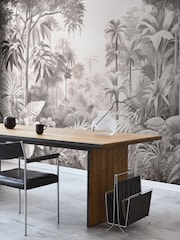 Origin Murals Black and White Jungle Trees Wall Mural - Image 1 of 3