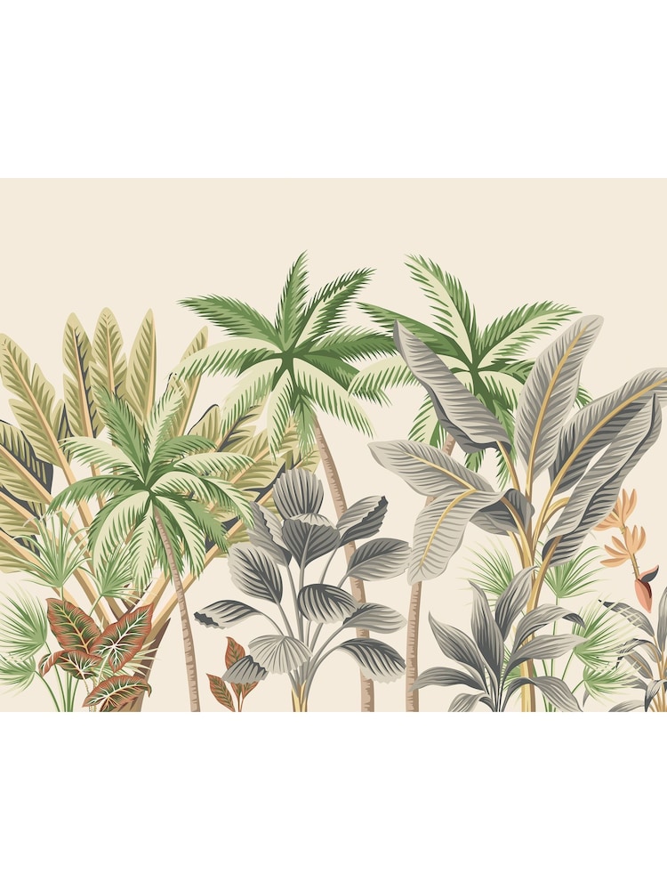 Origin Murals Natural Tropical Palm Trees A4 Wallpaper Sample - Image 1 of 1