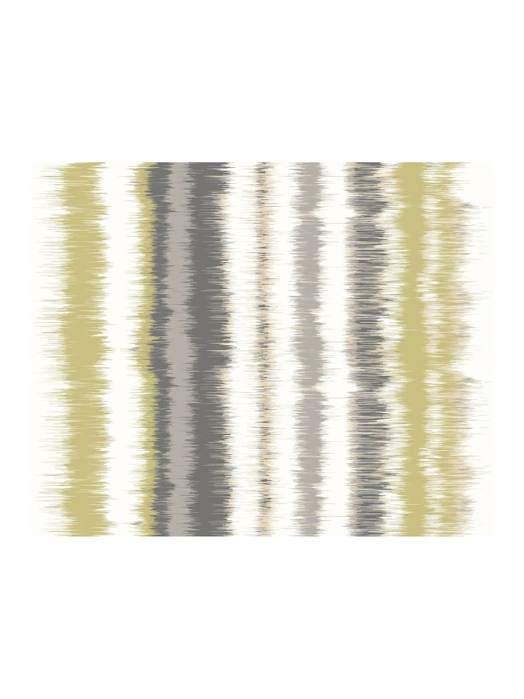 Origin Murals Olive Green and Charcoal Linear Stripe A4 Wallpaper Sample - Image 1 of 1