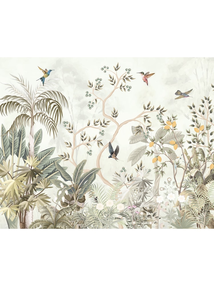 Origin Murals Natural Sage Lemon Tree A4 Wallpaper Sample - Image 1 of 1 Origin Murals Natural Sage Lemon Tree A4 Wallpaper Sample - Image 1 of 1