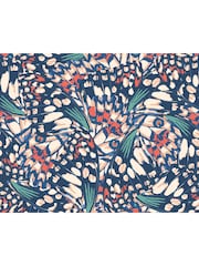 Origin Murals Navy Blue and Coral Butterfly Wings A4 Wallpaper Sample - Image 1 of 1