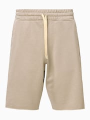 AllSaints Brown Helix Sweat Shorts - Image 6 of 6