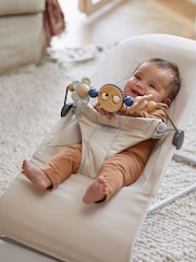 BabyBjörn Light Beige Baby Bouncer Balance Soft Woven Jersey Tri Fabric - Image 2 of 5