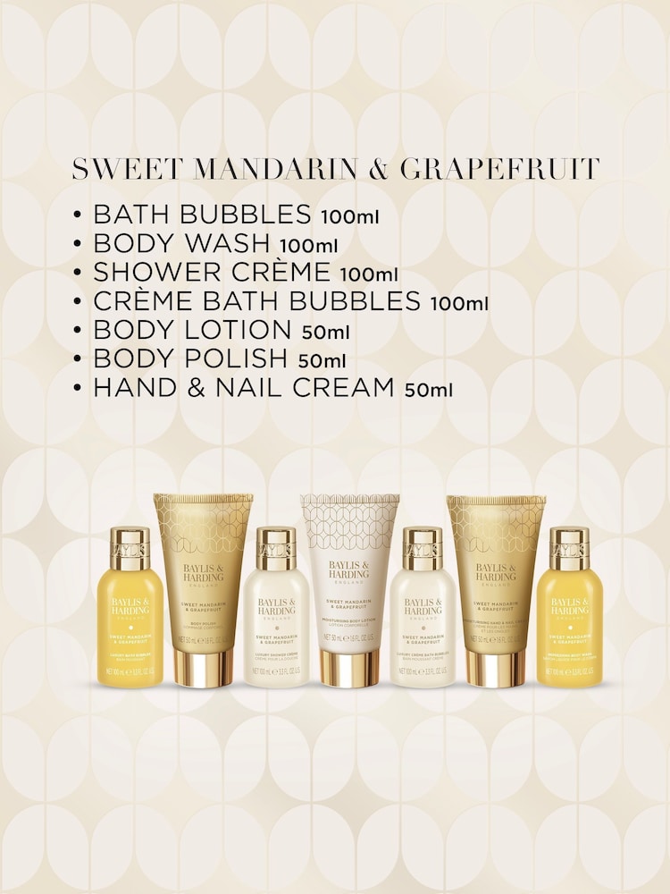 Baylis & Harding Sweet Mandarin & Grapefruit Ultimate Body Care Gift Set - Image 2 of 5