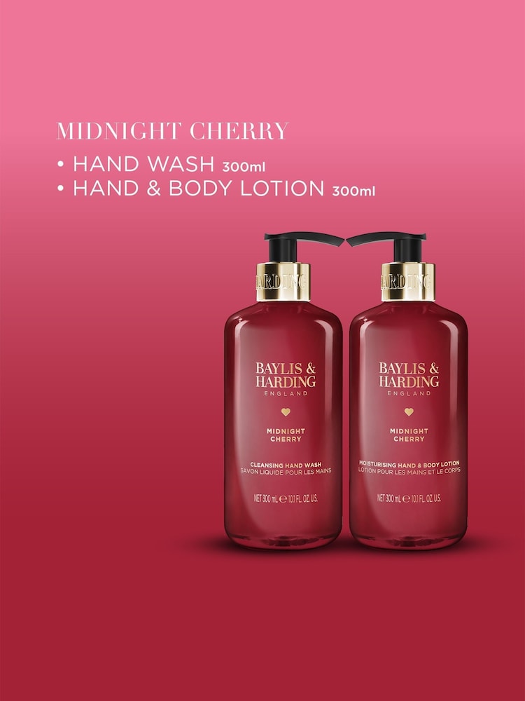 Baylis & Harding Midnight Cherry Luxury Hand Care Gift Set - Image 2 of 5
