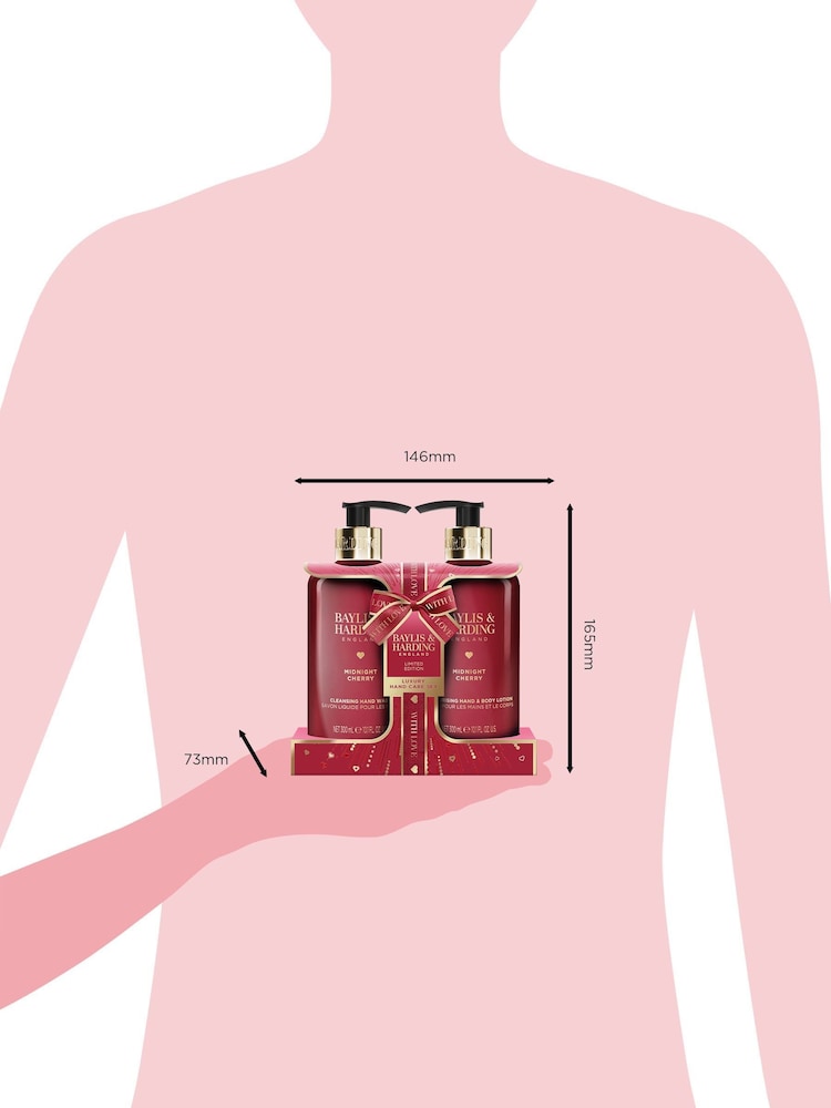 Baylis & Harding Midnight Cherry Luxury Hand Care Gift Set - Image 5 of 5