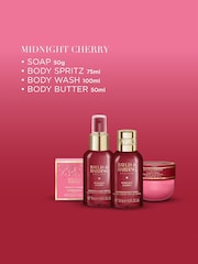 Baylis & Harding Midnight Cherry Luxury Travel Wash Bag Gift Set - Image 2 of 5