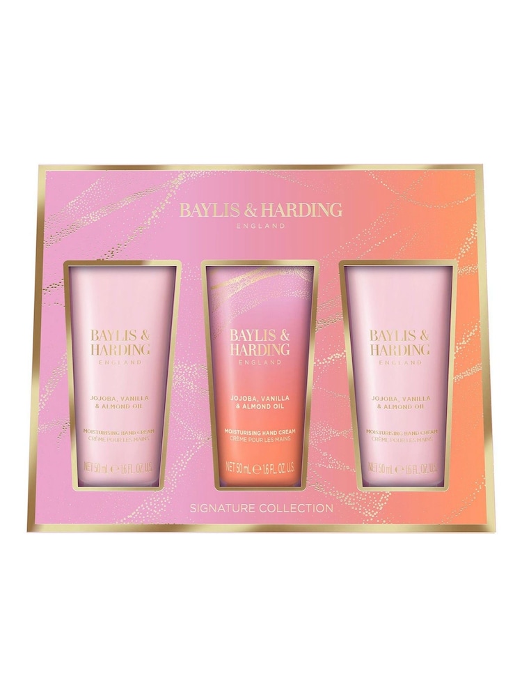 Baylis & Harding Jojoba, Vanilla & Almond Oil Luxury Hand Treats Gift Set - Image 1 of 5