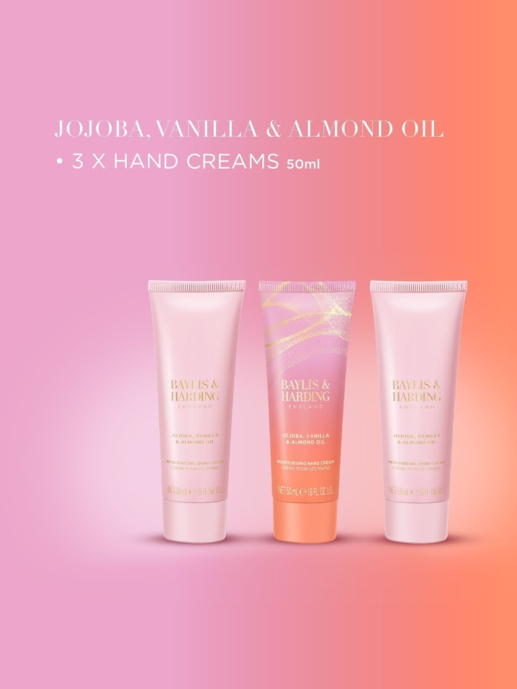 Baylis & Harding Jojoba, Vanilla & Almond Oil Luxury Hand Treats Gift Set - Image 2 of 5