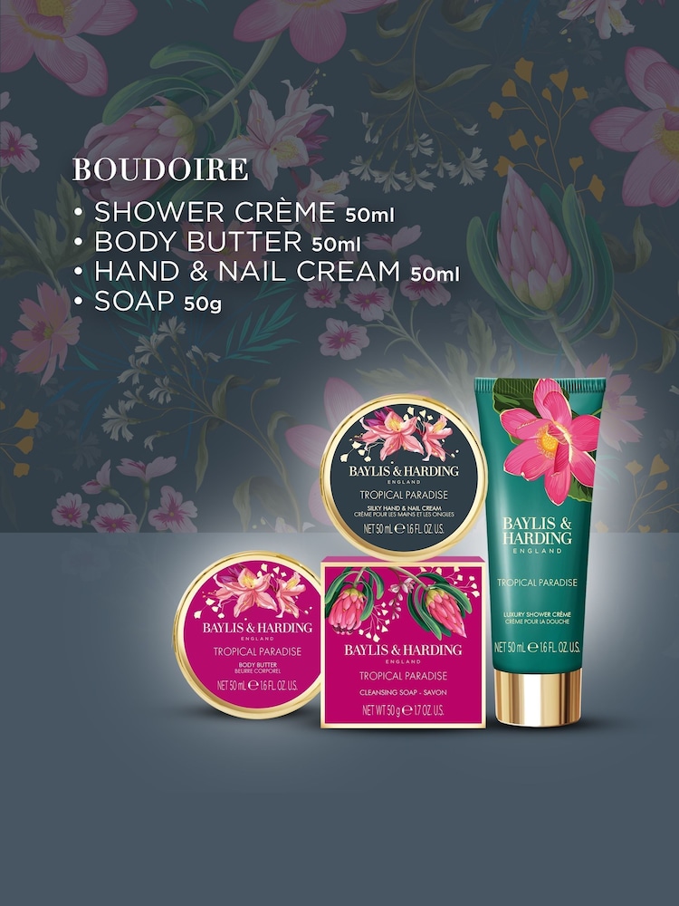 Baylis & Harding Boudoire Luxury Pamper Tin Gift Set - Image 2 of 5
