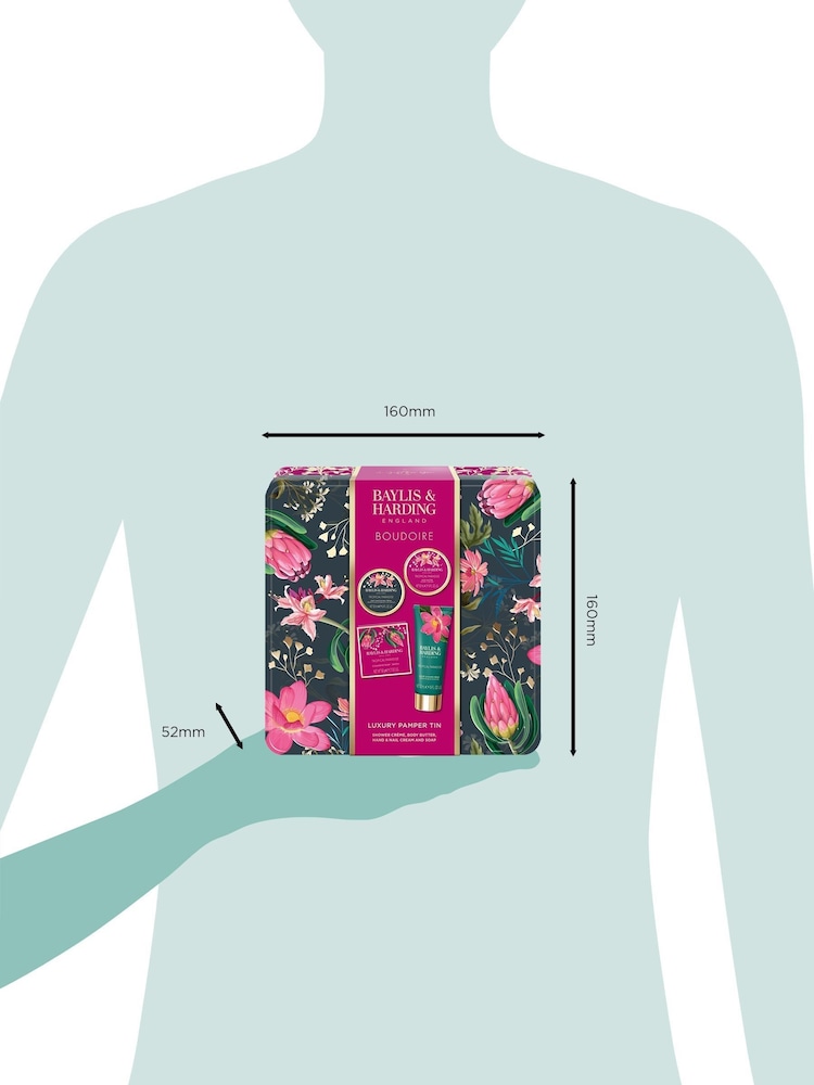 Baylis & Harding Boudoire Luxury Pamper Tin Gift Set - Image 5 of 5