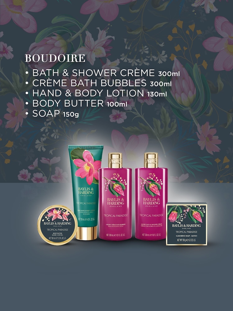 Baylis & Harding Boudoire Luxury Pamper Tin Gift Set - Image 2 of 5