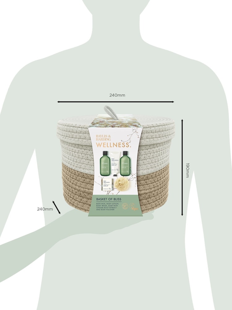 Baylis & Harding Wellness Basket Of Bliss Gift Set - Image 6 of 6