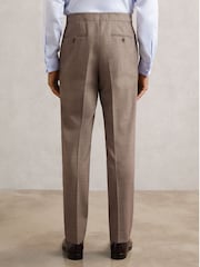 Reiss Brown Belmont Suit Trousers - Image 5 of 6