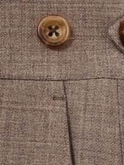 Reiss Brown Belmont Suit Trousers - Image 6 of 6