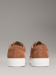 Calvin Klein Brown Suede Oxford Shoes - Image 3 of 5