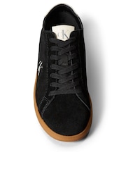 Calvin Klein Black Low Profile Cupsole Leather Trainers - Image 4 of 5