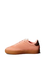 Calvin Klein Orange Classic Cupsole Mix In Trainer - Image 5 of 5