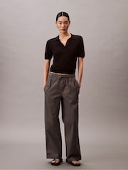 Calça cargo leve de algodão Calvin Klein joggers - Imagem 1 de 5