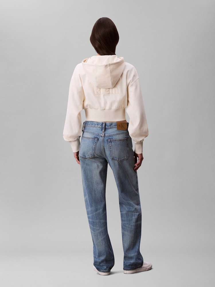Calvin Klein Brown Hoodie - Image 2 of 5 Calvin Klein Brown Hoodie - Image 2 of 5