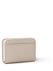 Calvin Klein White Minimal Monogram Leather Wallet - Image 2 of 3