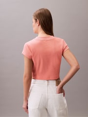 Orange - Calvin Klein Baby Monogram T-Shirt - Bild 2 von 5