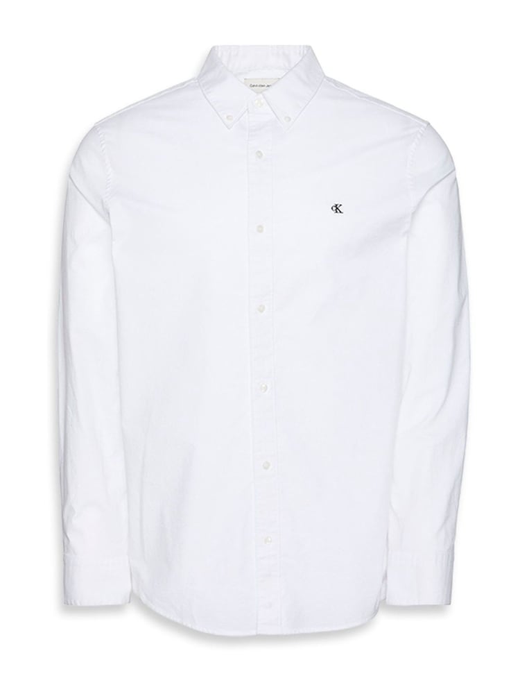 Calvin Klein White Classic Oxford Shirt - Image 7 of 7 Calvin Klein White Classic Oxford Shirt - Image 7 of 7