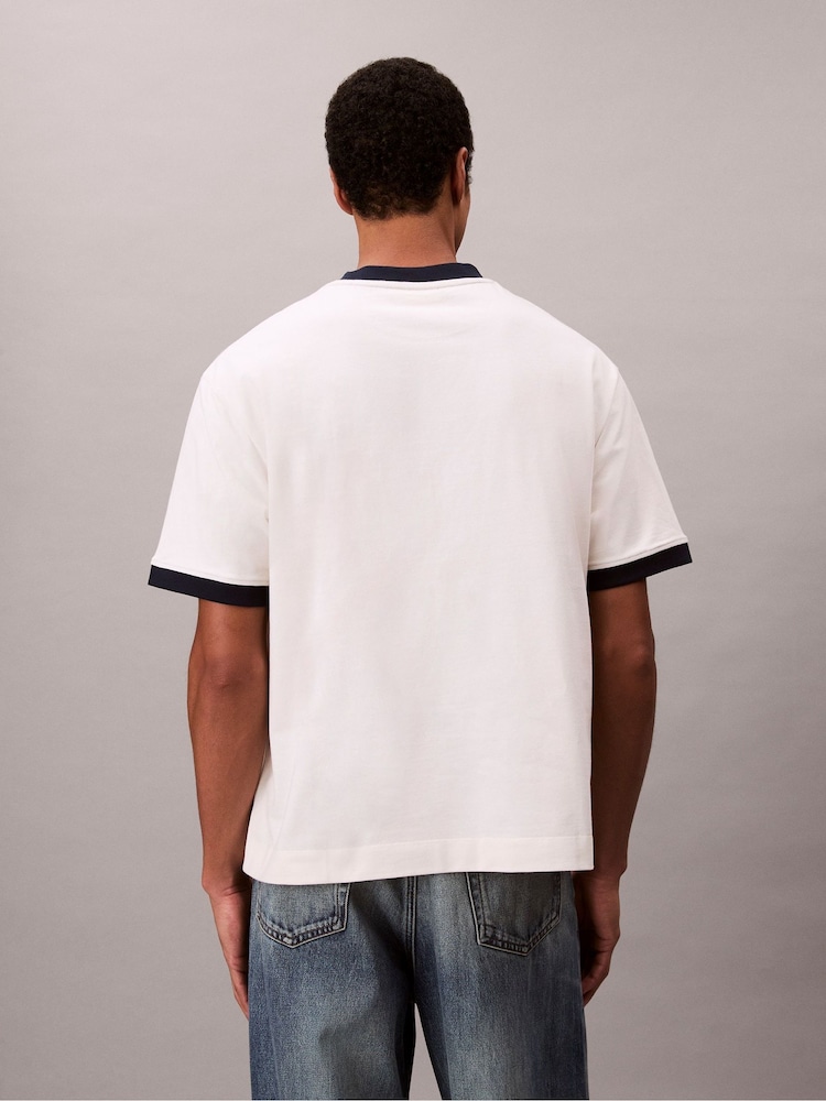 Calvin Klein Natural Short Sleeve T-Shirt - Image 2 of 5