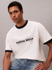 Calvin Klein Natural Short Sleeve T-Shirt - Image 5 of 5