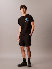 Shorts Calvin Klein Premium Terry Monograma - Imagem 5 de 5