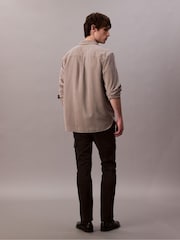 Calvin Klein Black Slim Cotton Stretch Cargo Trousers - Image 2 of 5