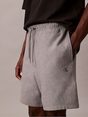 Shorts Calvin Klein Premium Terry Monograma - Imagem 5 de 5